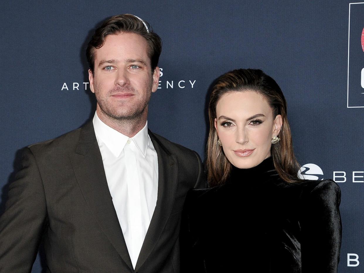 armie hammer and elizabeth chambers november 2019 