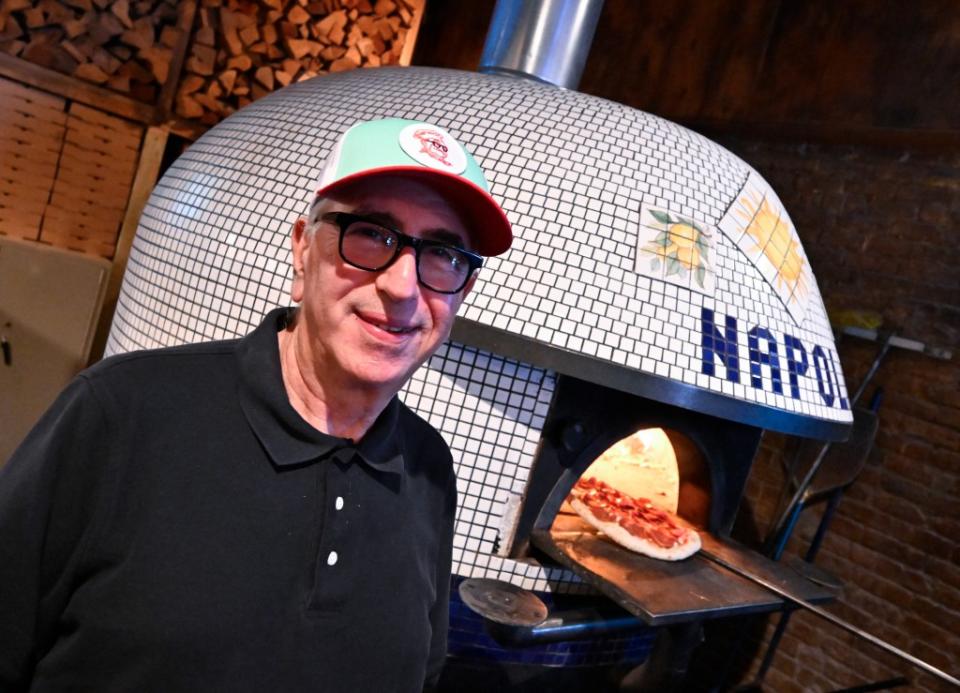 Paulie Gee’s Pizza in Greenpoint, Brooklyn, which uses wood-fired ovens, installed a smoke-reduction emissions exhaust system before the coronavirus pandemic hit. Paul Martinka