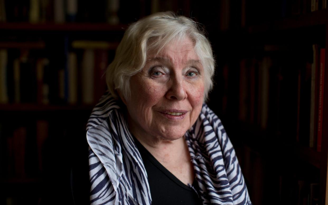 Fay Weldon at her home - Heathcliff O'Malley