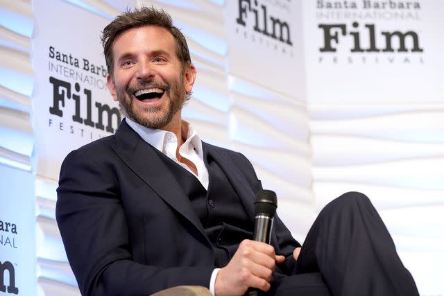 <p>Rebecca Sapp/Getty Images </p> Bradley Cooper at the 39th Annual Santa Barbara International Film Festival
