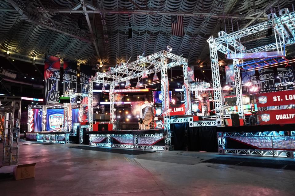 The new season of "American Ninja Warrior" was filmed in St. Louis.