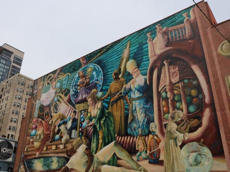 Mural Philly Muses.