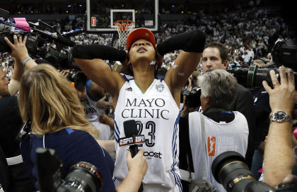 Maya Moore and the Lynx will try for their third WNBA title in four years after the Olympics. (AP Photo)