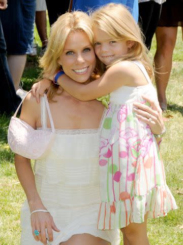 <p>Gregg DeGuire/FilmMagic</p> Cheryl Hines and her daughter Catherine Rose Young arrive for the 20th Anniversary "A Time For Heroes" Celebrity Carnival in Westwood, California on June 7, 2009.