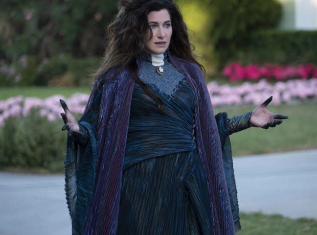 Kathryn Hahn as Agatha Harkness from "WandaVision" and "Agatha: Coven of Chaos"<p>Marvel Studios/Disney</p>