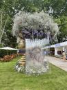 <p>A floral display depicting an image of Queen Elizabeth II is created at RHS Chelsea 2022 to celebrate her Platinum Jubilee.</p>