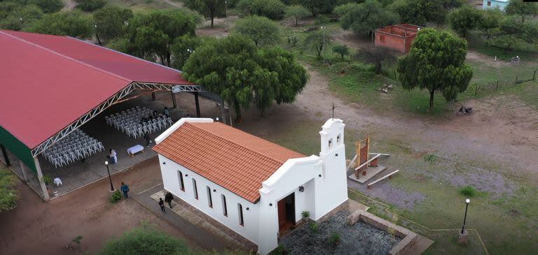El santuario fue construído tras la beatificación de Mama Antula, en 2016