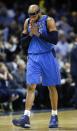 iDallas Mavericks guard Vince Carter pauses during the second half against the Memphis Grizzlies in an NBA basketball game Wednesday, April 16, 2014, in Memphis, Tenn. The Grizzlies won 106-105. (AP Photo/Lance Murphey)