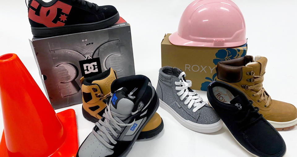 DC Shoes, Roxy, Authentic Brands Group, Warson Brands, occupational shoes, work boots