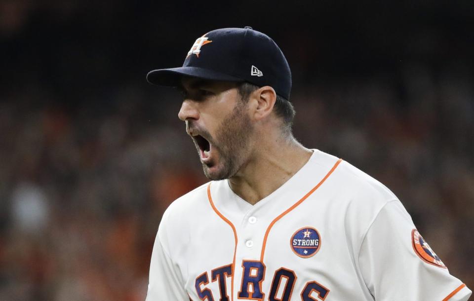 Astros ace Justin Verlander says the road to the World Series goes through the Houston, but that may not be what the new-look Yankees want to hear. (AP)