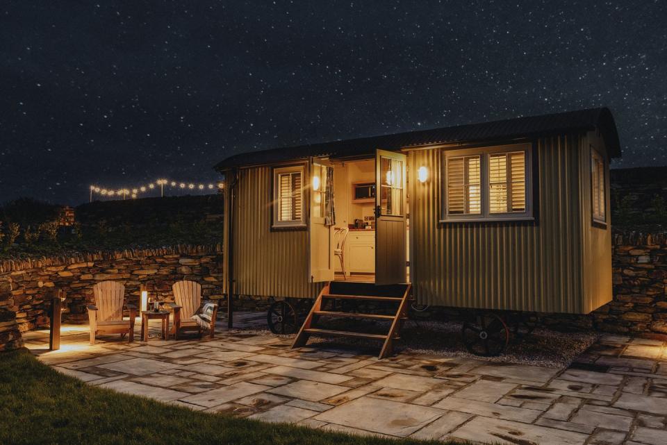 rick stein's shepherd's huts