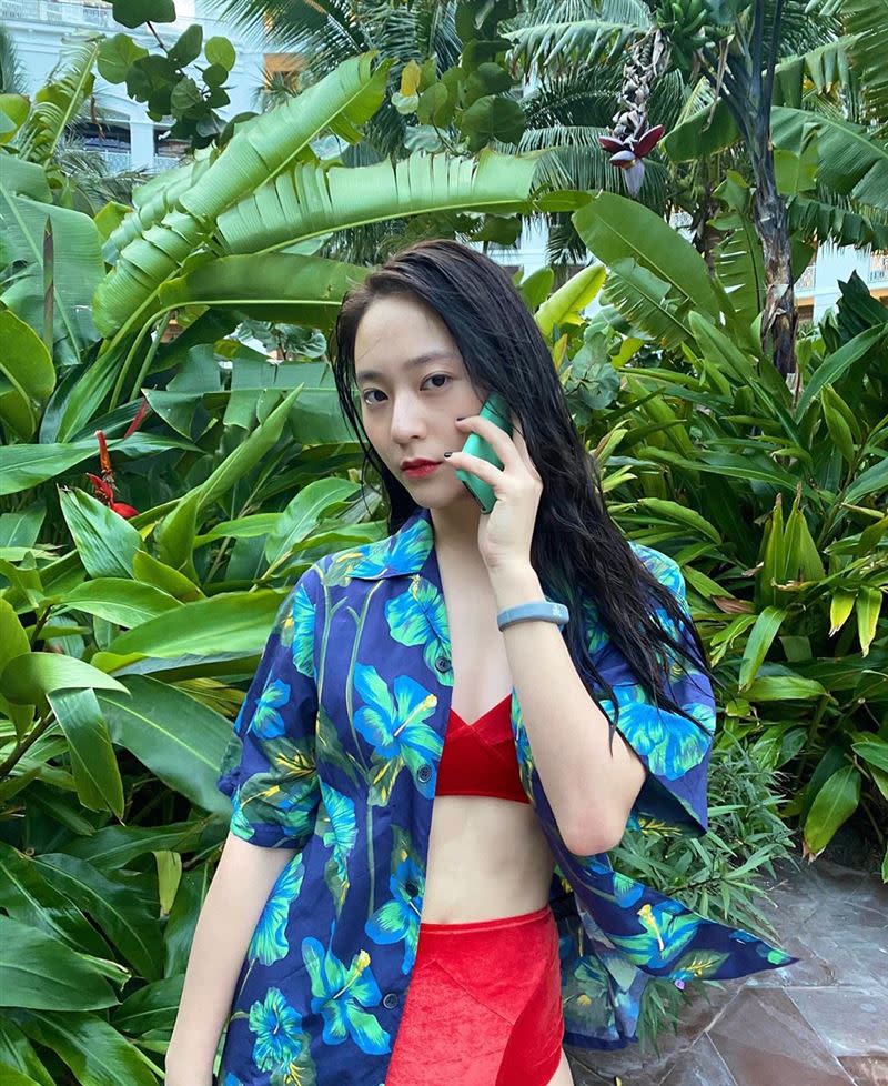 Krystal離開合作11年的SM娛樂。（圖／翻攝自Krystal IG）