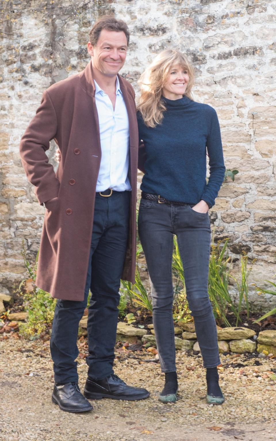 Dominic West and Catherine FitzGerald - GlosPics/MEGA