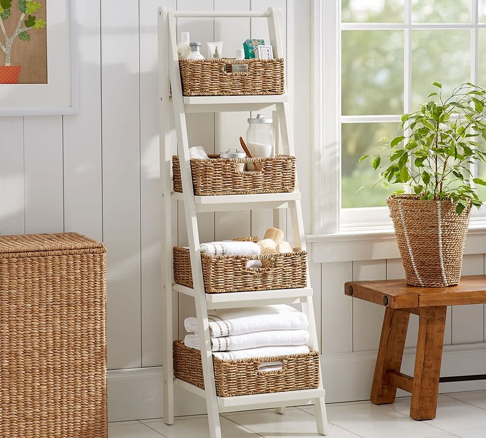 Pottery Barn "Ainsley" Floor Storage Ladder