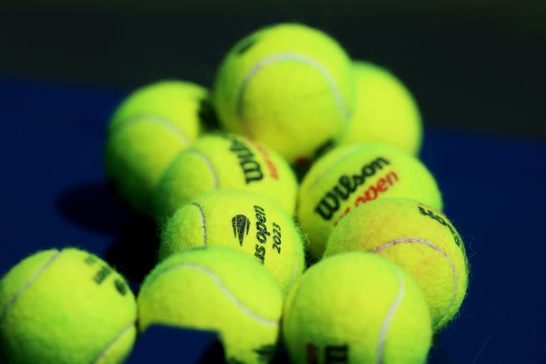 Las pelotitas que se utilizan en el US Open 2023, en el USTA Billie Jean King National Tennis Center