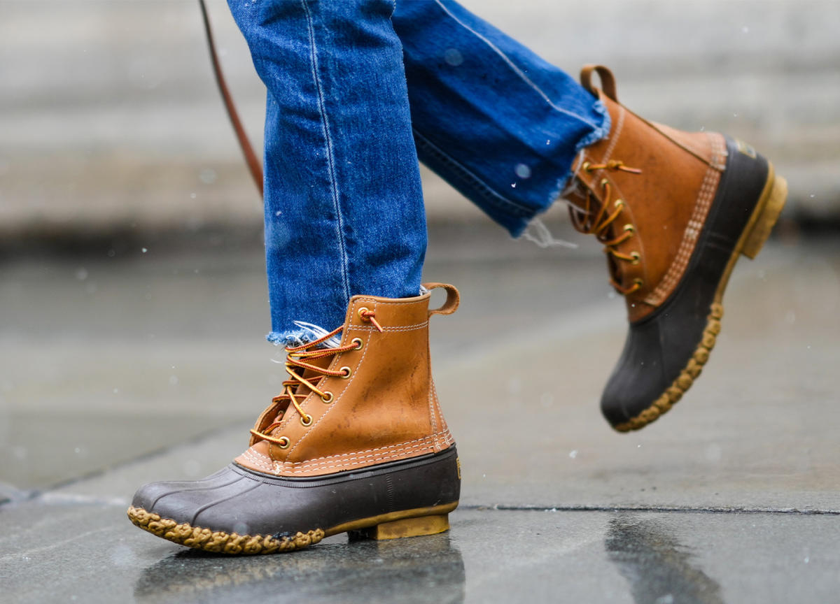 L.L. Bean Boots Were a Surprise Hit of Fashion Week, So Here's How to Style  the Practical Staple