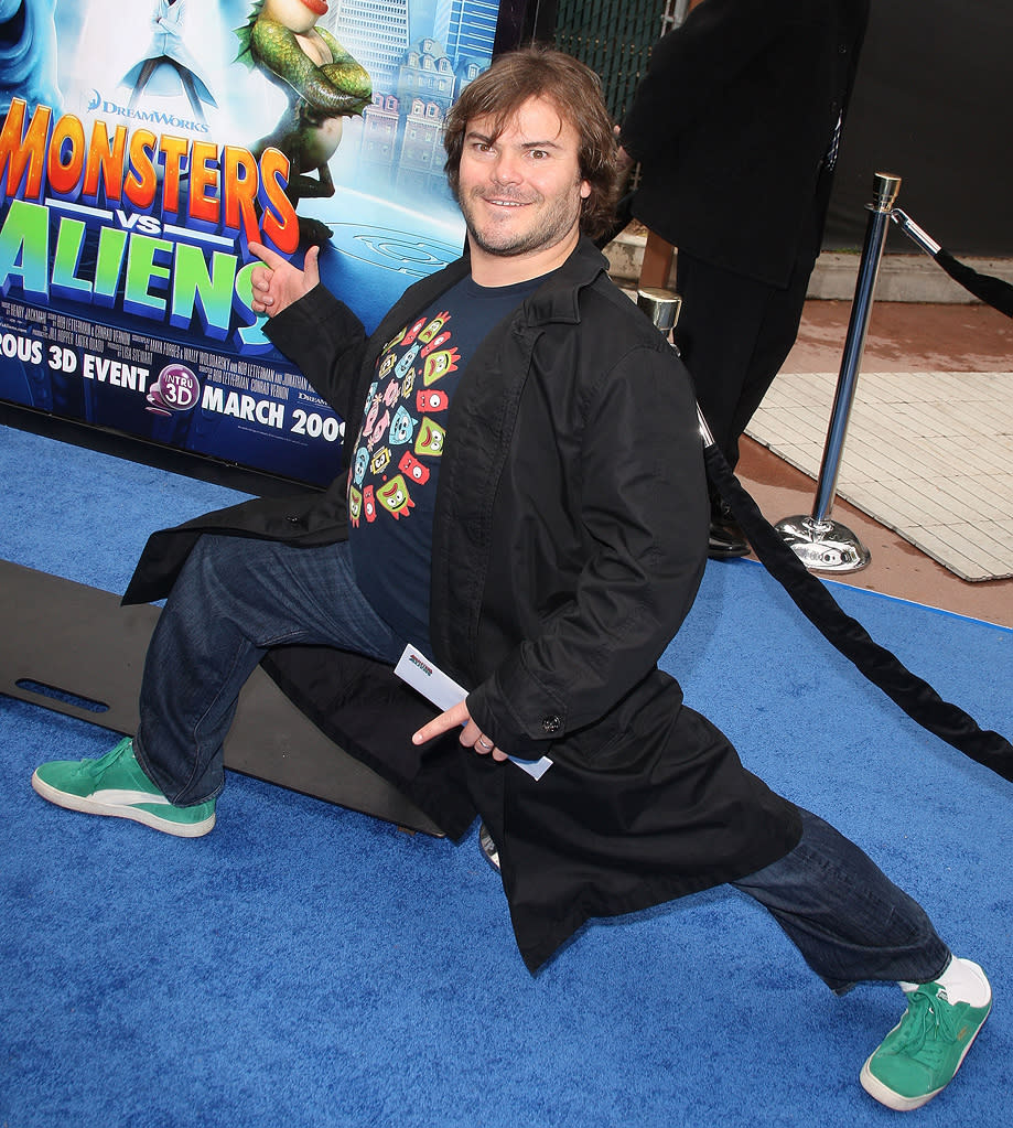 Monsters vs Aliens LA Premiere 2009 Jack Black