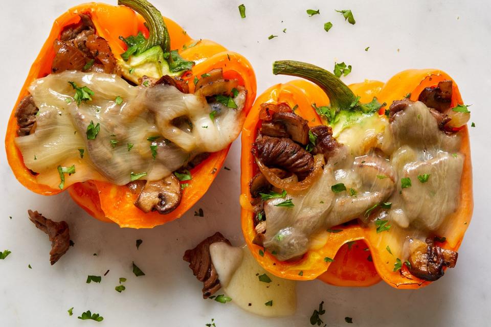 Cheesesteak Stuffed Peppers