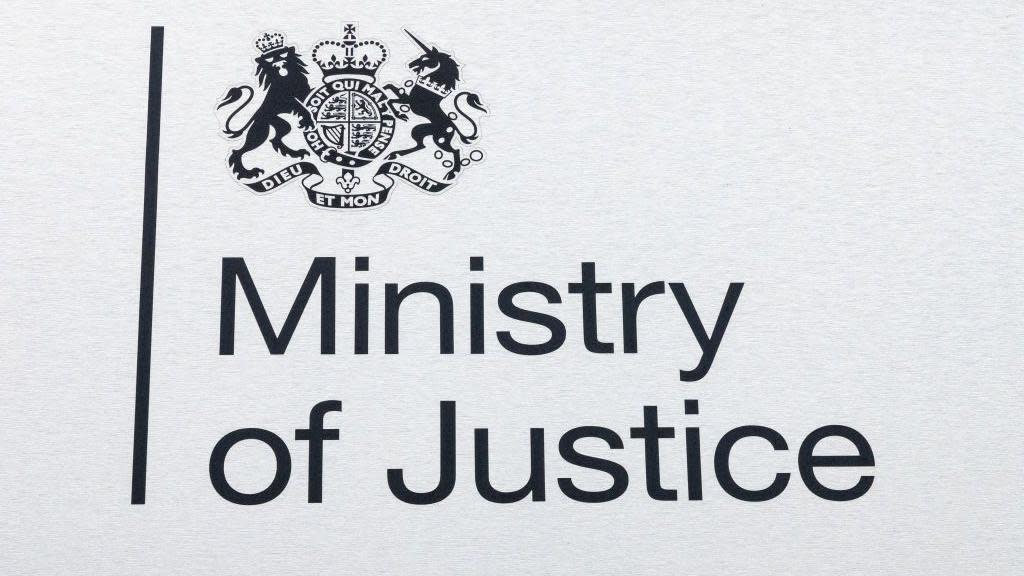 Ministry of Justice sign