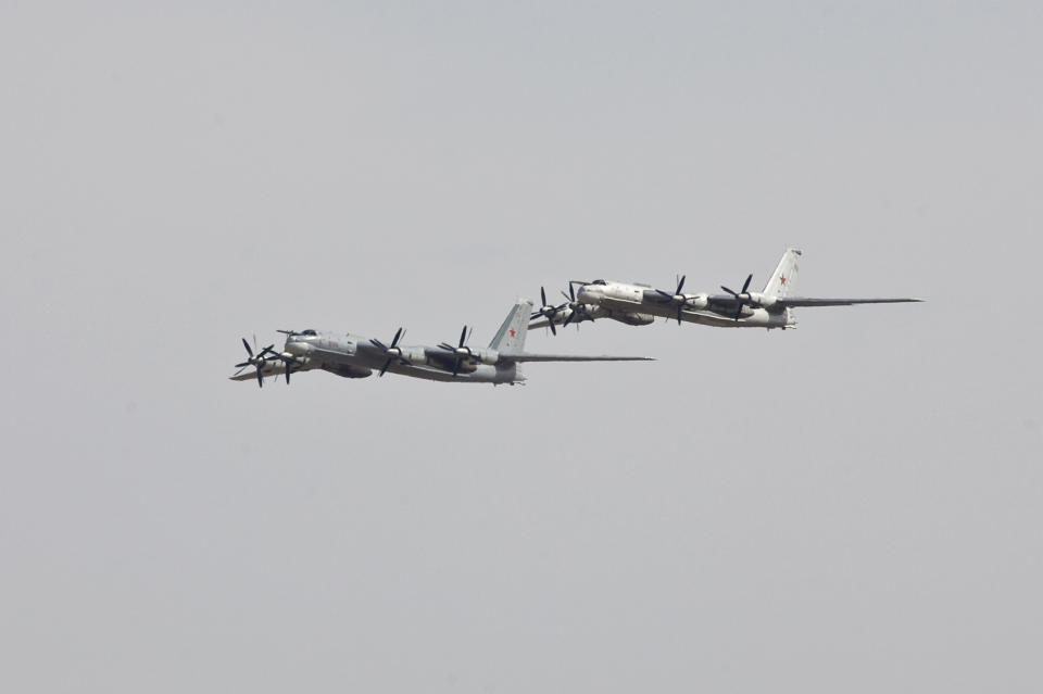 Russian Tu-95 bombers