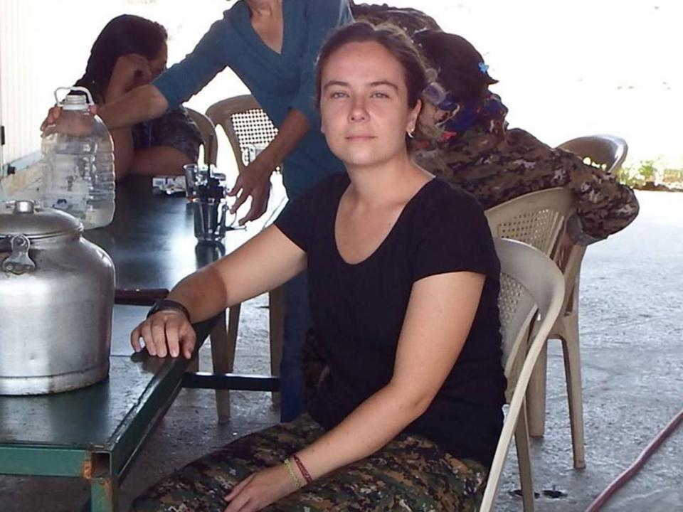 Kimberly Taylor, 27, left the UK in March 2016 and joined the Women's Protection Units (YPJ) in Syria (Facebook)