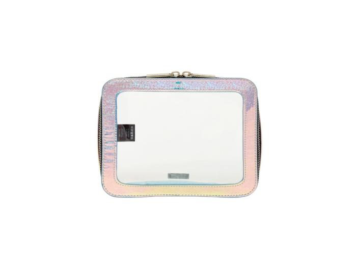 skinnydip travel clear makeup bag