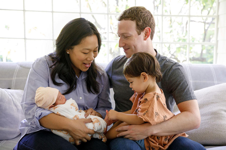 Mark Zuckerberg's Daughter Max Has First Day of Preschool