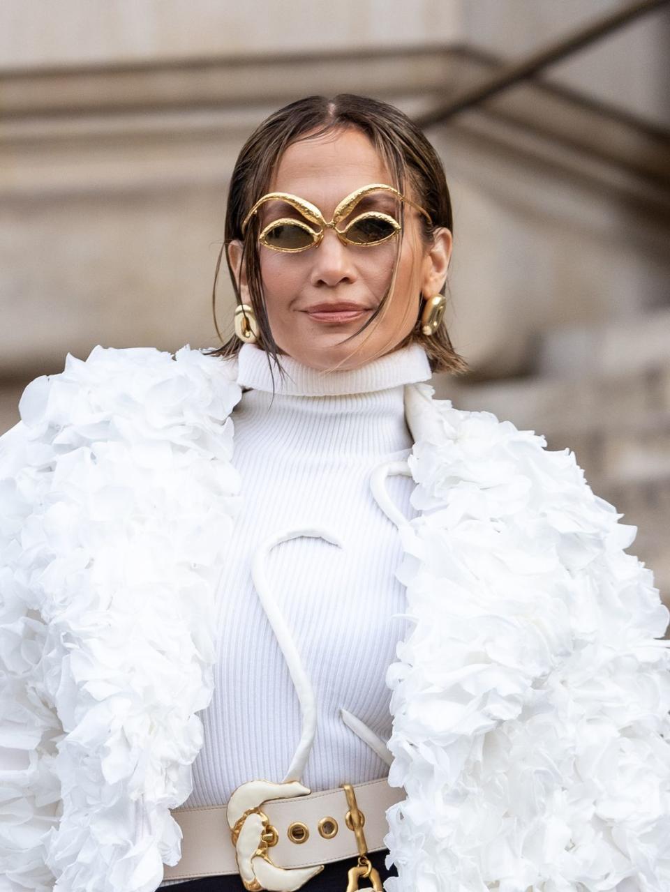 schiaparelli outside arrivals paris fashion week haute couture springsummer 2024