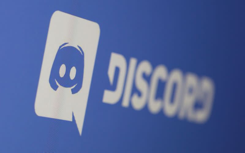 Discord app logo is seen displayed in this illustration taken photo