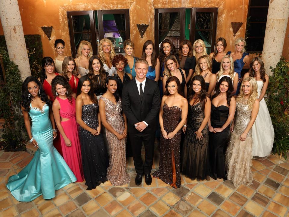 Sean Lowe's cast on "The Bachelor"