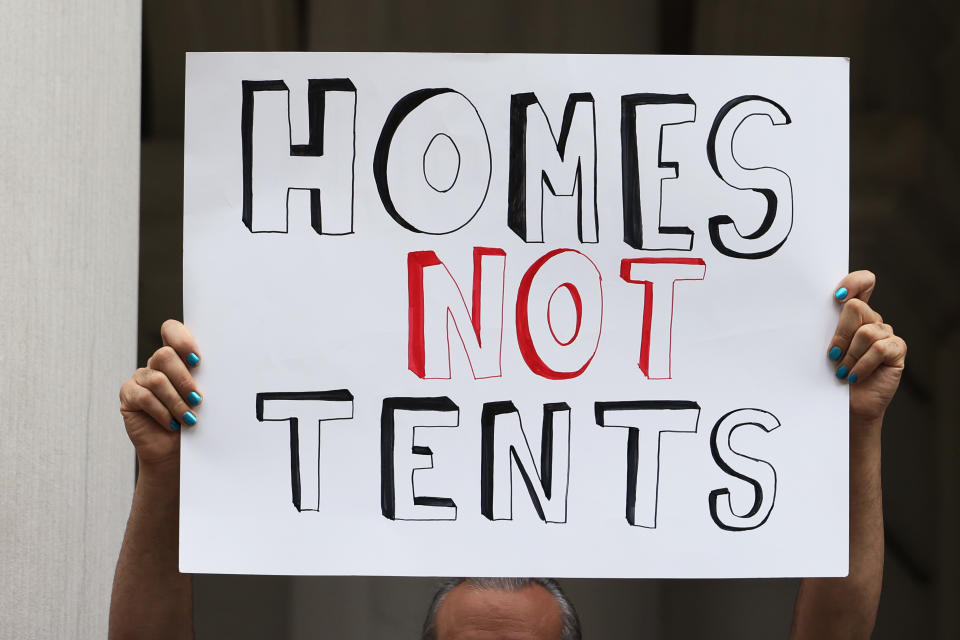 A housing activist in New York City