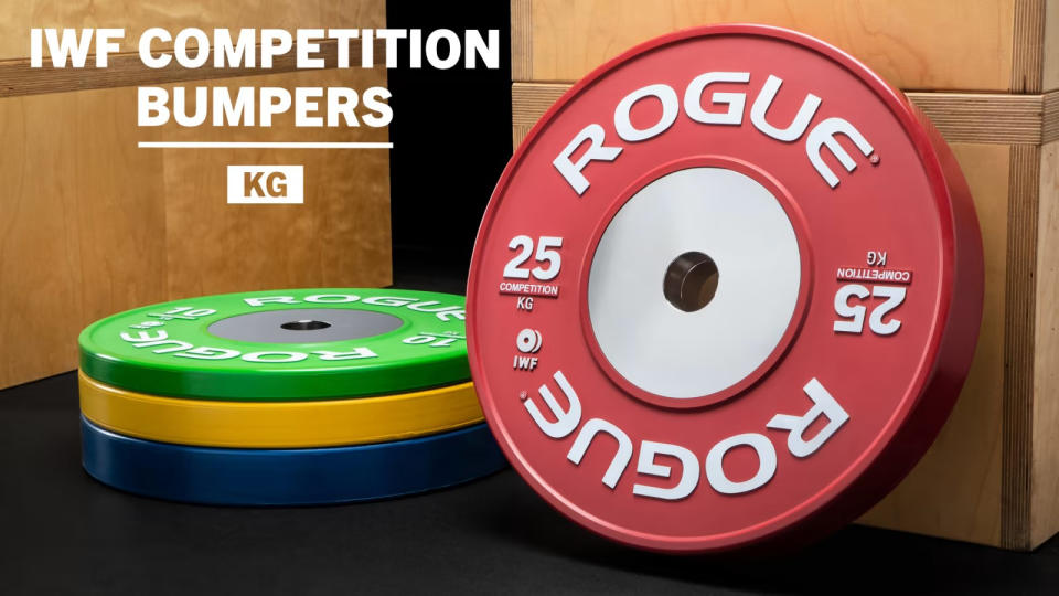 rogue fitness bumper plates