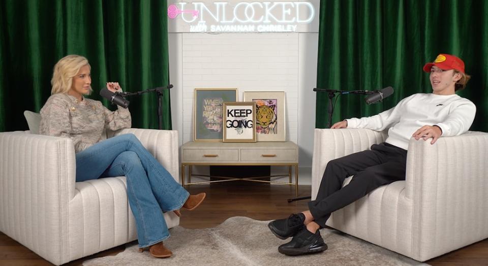 Savannah Chrisley, Grayson Chrisley, Unlocked Podcast