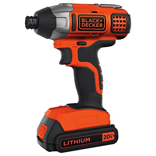 BLACK+DECKER 20V MAX* Impact Driver Kit (BDCI20C)