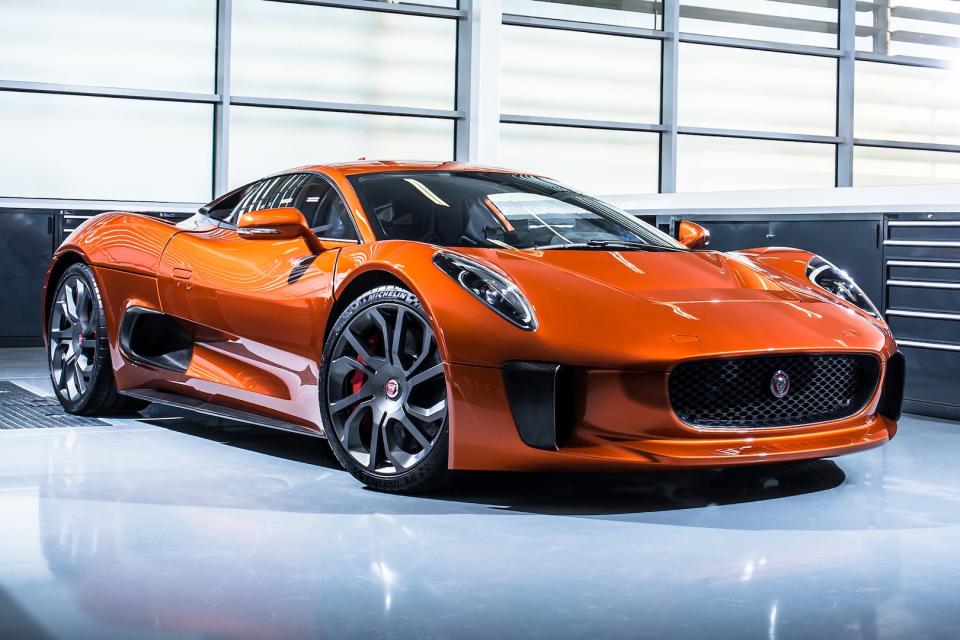 2015 Jaguar C-X75 stunt car for "Spectre."