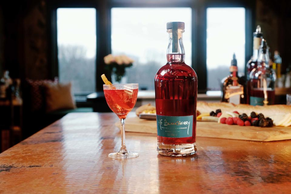 Actors Jeffrey Dean Morgan and Hilarie Burton Morgan, who own Mischief Farm in Rhinebeck, have launched their new MF Libations MF Blackberry Gin in collaboration with The Vale Fox Distillery in Poughkeepsie.
