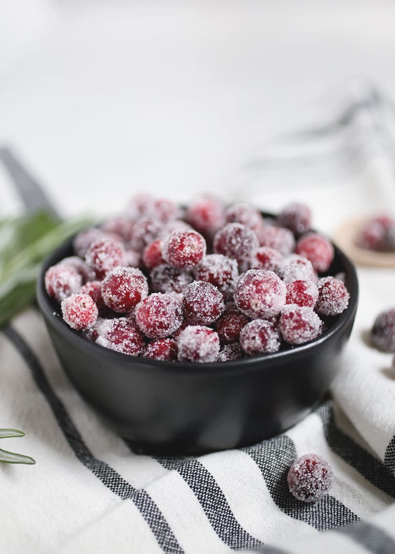 Sugared Cranberries