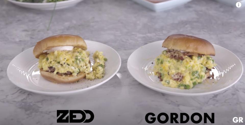 Gordon Ramsay Breakfast Sandwich