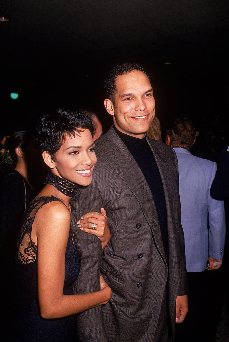 Halle Berry & David Justice