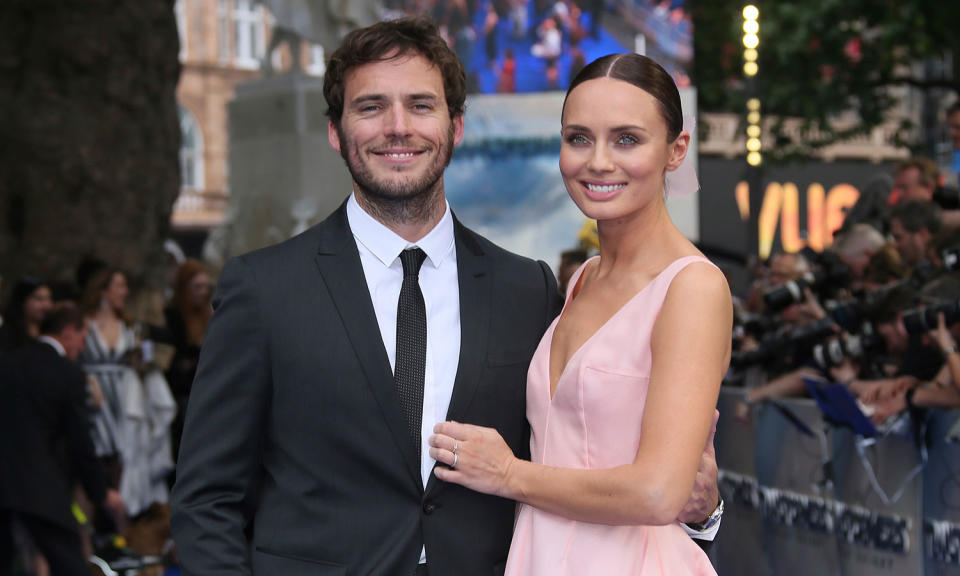 Sam Claflin and Laura Haddock