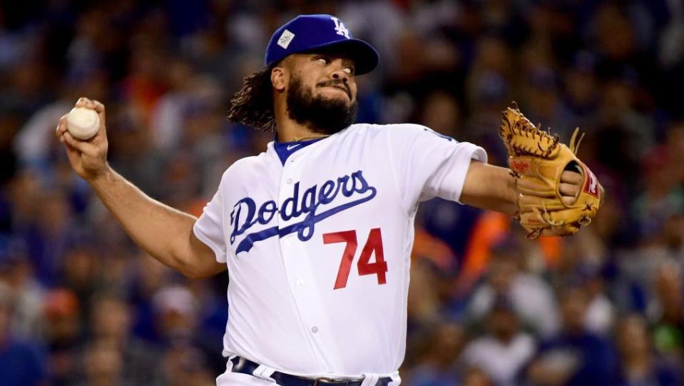 Dodgers closer Kenley Jansen suggests the players might need to go on strike. (AP)