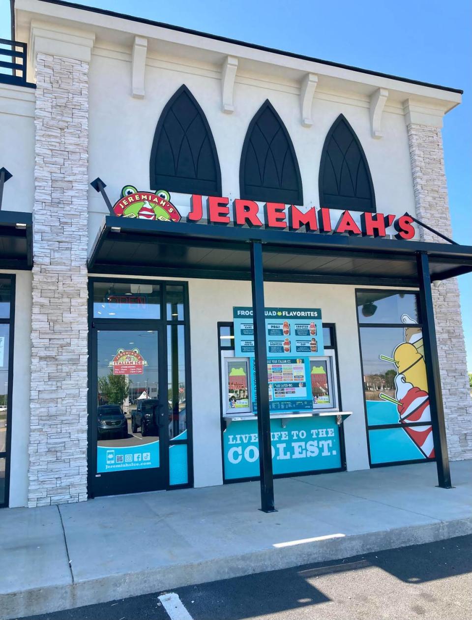 Jeremiah’s Italian Ice opens Tuesday at 810 Ga. 96, Suite 2200, in the Century Market Plaza Phase II in Warner Robins.
