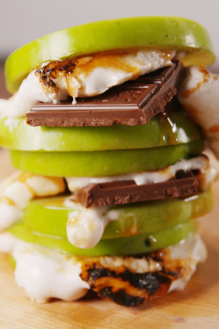 Caramel Apple S'mores