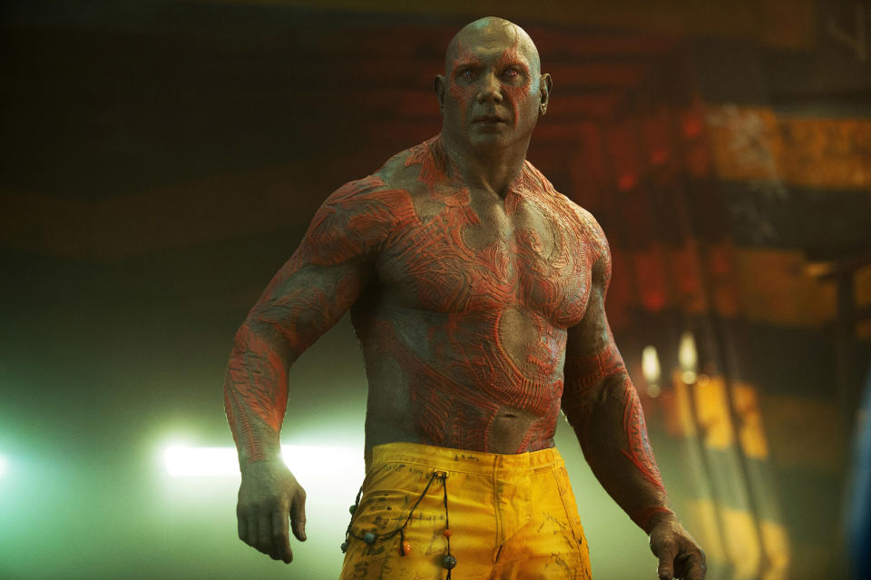 Dave Bautista in "Guardians of the Galaxy"