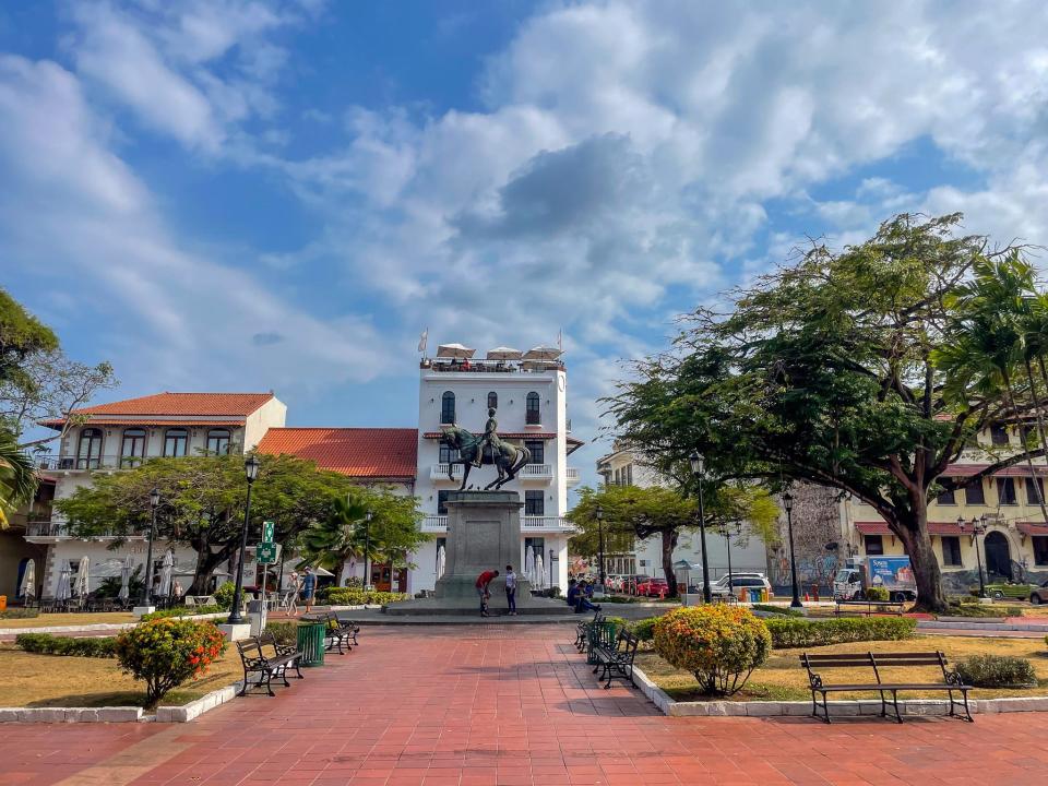 The Casco Viejo neighborhood in Panama City.