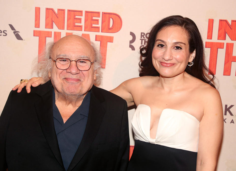 Danny DeVito and Lucy DeVito