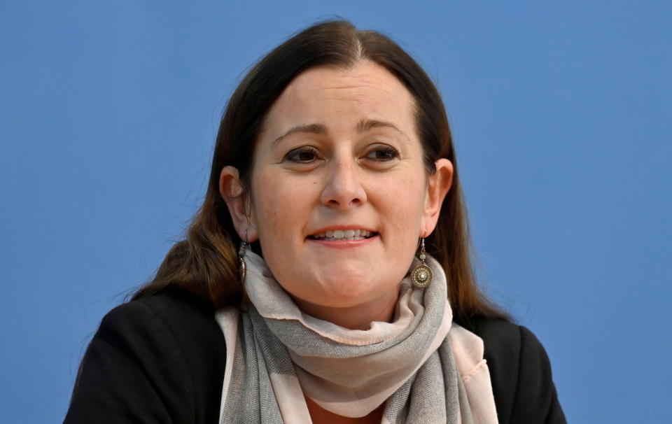 Linken-Chefin Janine Wissler. (Bild: Reuters)