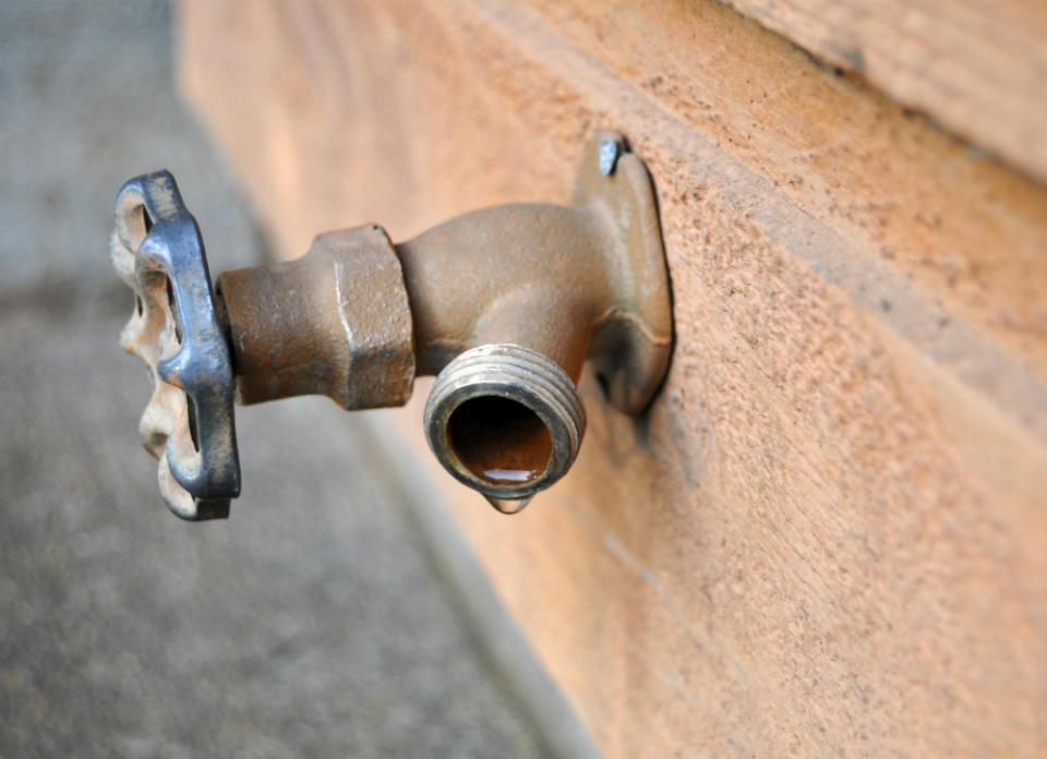 <body> <p>You don’t want to overlook this task! Avoid winter water mishaps by turning off outside faucets and in-ground irrigation systems to <a rel="nofollow noopener" href=" http://www.bobvila.com/slideshow/7-ways-to-avoid-winter-s-worst-home-disaster-48417?bv=yahoo" target="_blank" data-ylk="slk:prevent them from freezing;elm:context_link;itc:0;sec:content-canvas" class="link ">prevent them from freezing</a> and bursting when the temperature plummets. You'll also want to close any shut-off valves and open outside faucets to drain the lines completely. Finish by draining any lingering water and putting away garden hoses and sprinklers to prevent them from being harmed by the harsh winter weather.</p> <p><strong>Related: <a rel="nofollow noopener" href=" http://www.bobvila.com/slideshow/7-fall-fix-ups-to-do-for-a-winter-ready-home-49329?bv=yahoo" target="_blank" data-ylk="slk:7 Fall Fix-Ups to Do for a Winter-Ready Home;elm:context_link;itc:0;sec:content-canvas" class="link ">7 Fall Fix-Ups to Do for a Winter-Ready Home</a> </strong> </p> </body>
