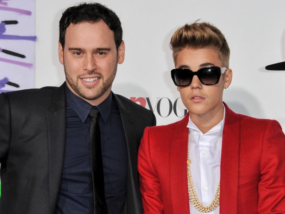 Justin Bieber’s manager Scooter Braun has retired (Getty)