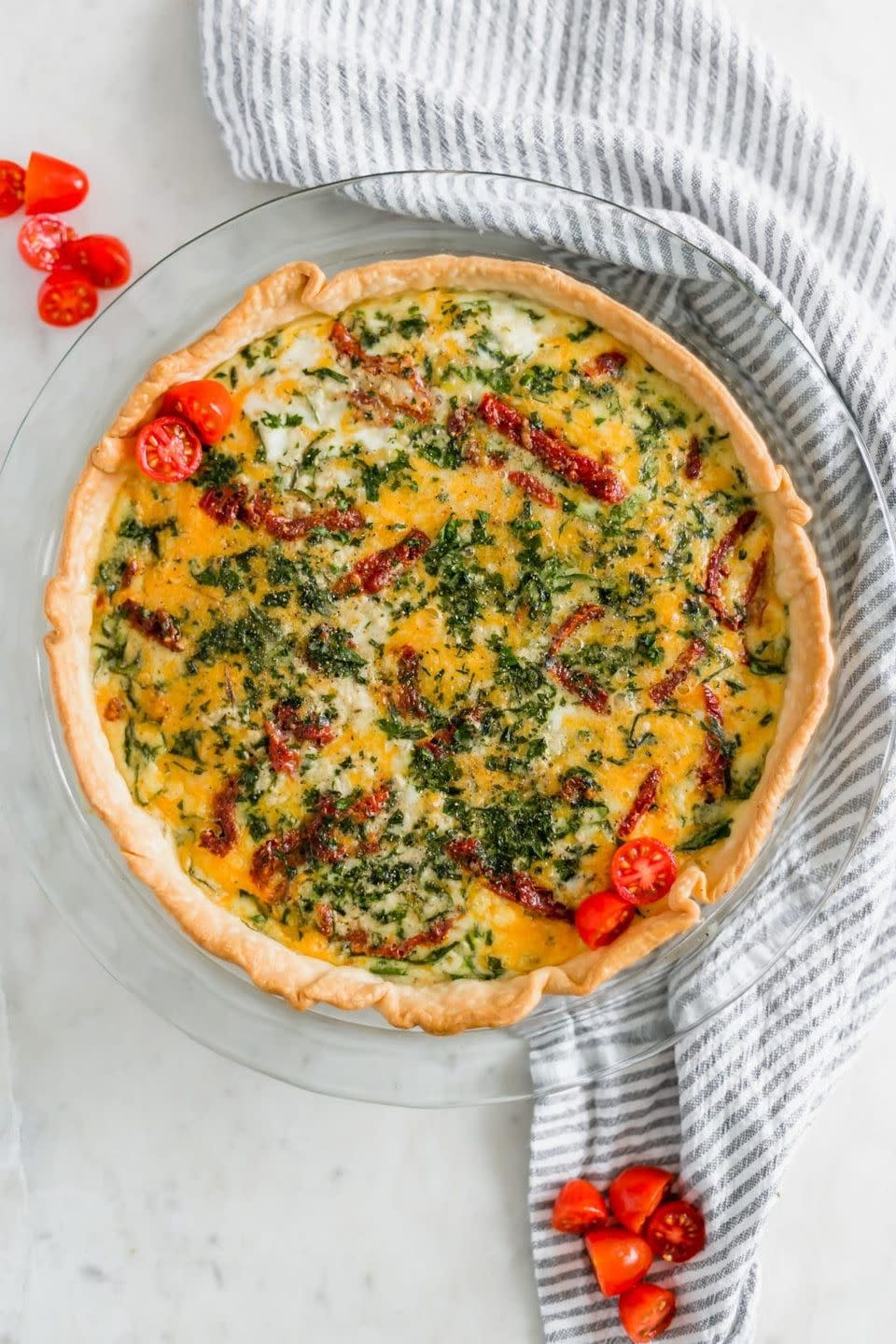 quiche recipes sun dried tomato quiche